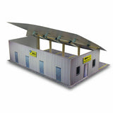 Pit Garage Photo Real scale building kit for BK 3211, detail view