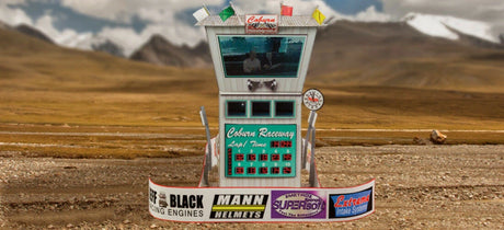 Race Tower Model Photo Real scale building kit for BK 3213, detail view
