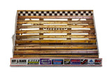 Bleacher Kit & Hot Dog Stand Photo Real scale building kit for BK 4802, front view