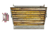 Bleacher Kit & Hot Dog Stand Photo Real scale building kit for BK 4802, side view