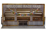 Bleacher Kit & Hot Dog Stand Photo Real scale building kit for BK 4802, top view