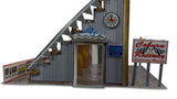 Bleacher Kit & Hot Dog Stand Photo Real scale building kit for BK 4802, front view
