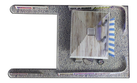 Ticket and Gate Entrance Photo Real scale building kit for BK 4806, side view