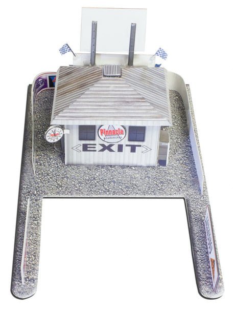 Ticket and Gate Entrance Photo Real scale building kit for BK 4806, detail view