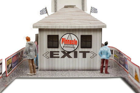 Ticket and Gate Entrance Photo Real scale building kit for BK 4806, rear view