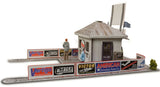 Ticket and Gate Entrance Photo Real scale building kit for BK 4806, package view