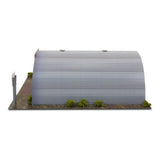 Quonset Hut Photo Real scale building kit for BK 6400, detail view