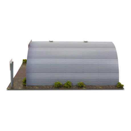 Quonset Hut Photo Real scale building kit for BK 6400, detail view