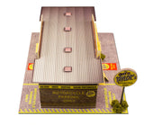 Motorcycle Shop Photo Real scale building kit for BK 6401, side view