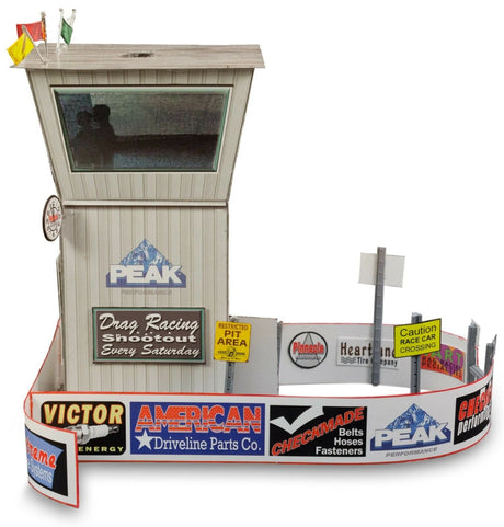 Race Tower Photo Real scale building kit for BK 6413, package view