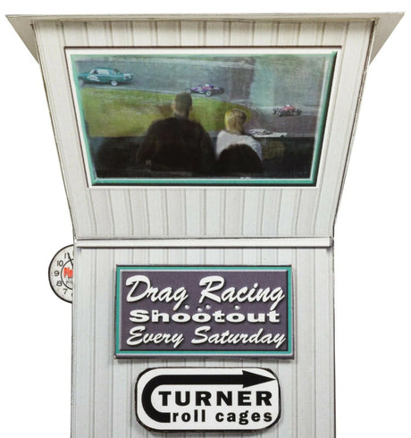 Race Tower Photo Real scale building kit for BK 6413, front view