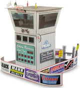 Race Tower Photo Real scale building kit for BK 6413, detail view