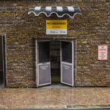 General Store Photo Real scale building kit for BK 6418, side view