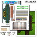 1/64 "winners Podium Photo Real scale building kit for BK 6427, detail view