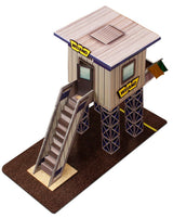 1/64 "marshalling Tower Photo Real scale building kit for BK 6429, side view