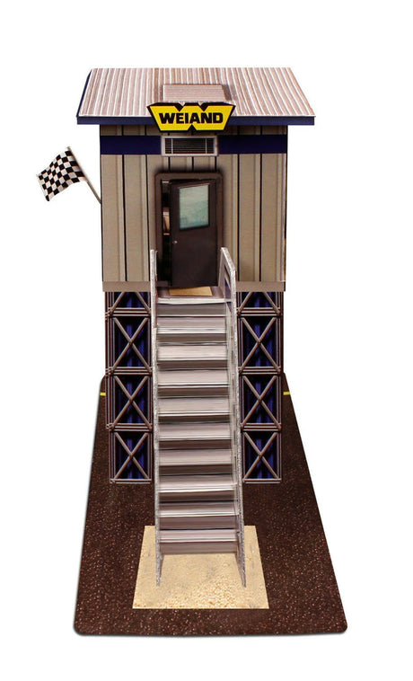 1/64 "marshalling Tower Photo Real scale building kit for BK 6429, rear view