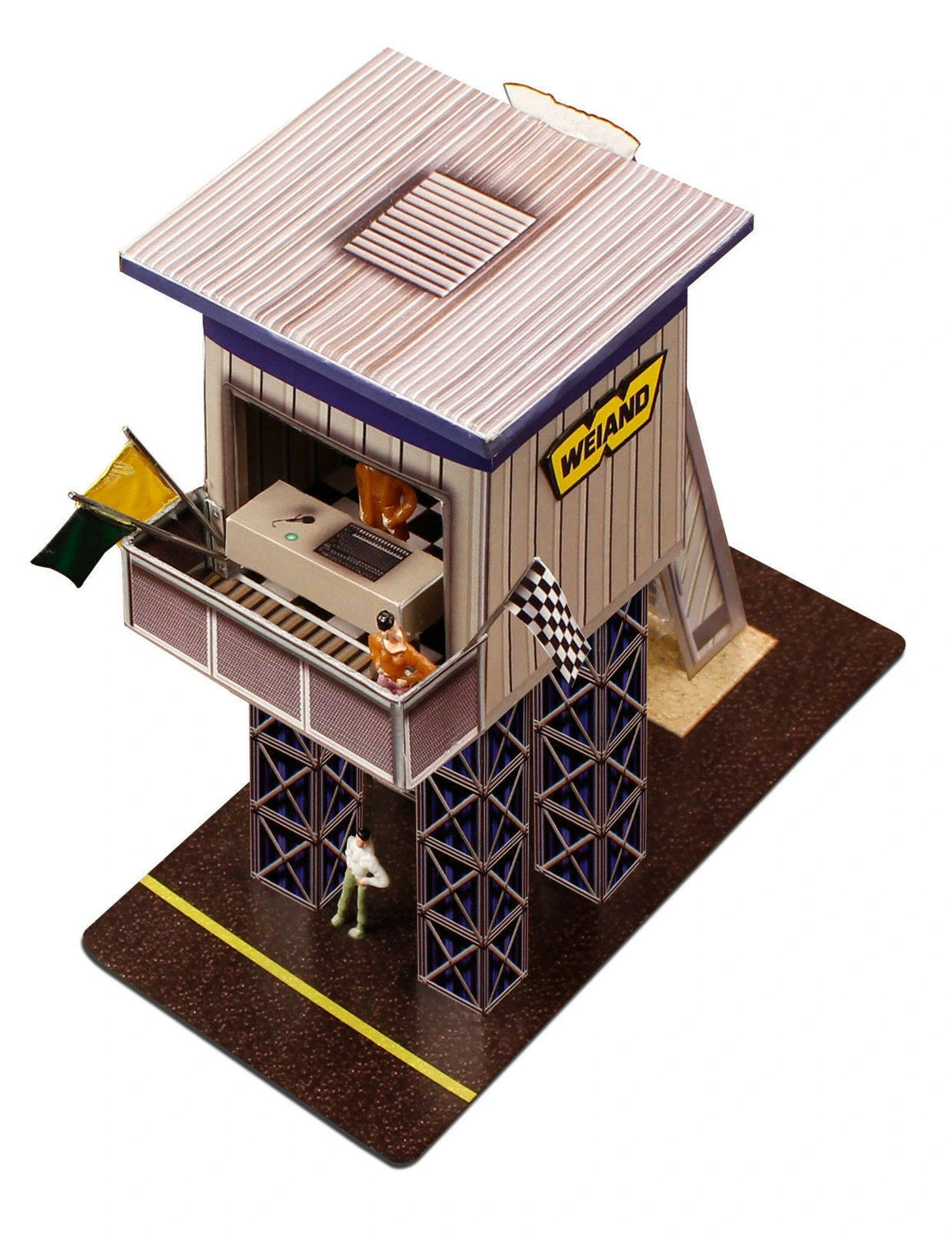 1/64 "marshalling Tower Photo Real scale building kit for BK 6429, top view