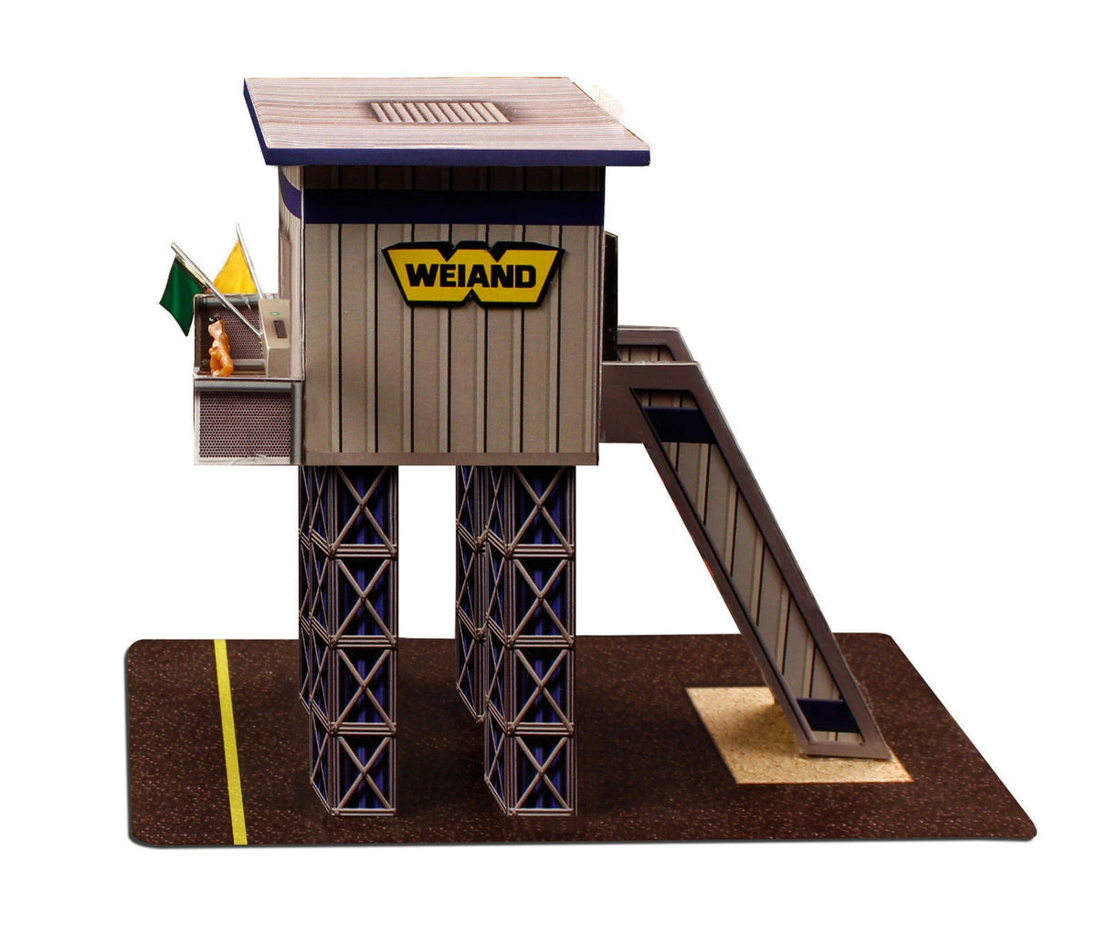 1/64 "marshalling Tower Photo Real scale building kit for BK 6429, package view