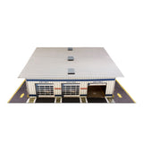 Pre-race Inspection Station Photo Real scale building kit for BK 6442, top view
