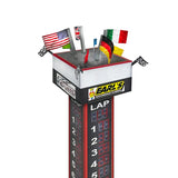 Arlo Raceway Tower Photo Real scale building kit for BK 6478, side view