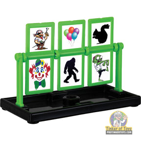 Spinner target game with various character and object targets for fun for Magnum Rubber Band Guns GL2SPNNR-P