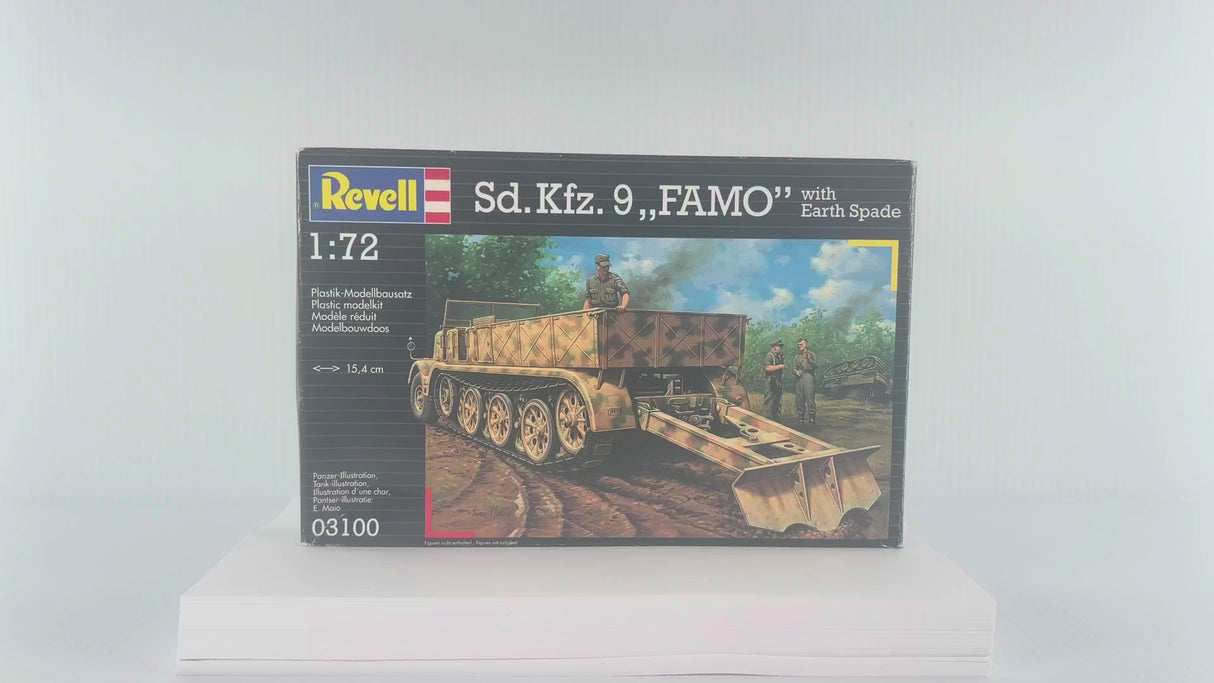 Sd.Kfz. 9 FAMO with Earth Spade 1:72 | 03100 | Revell