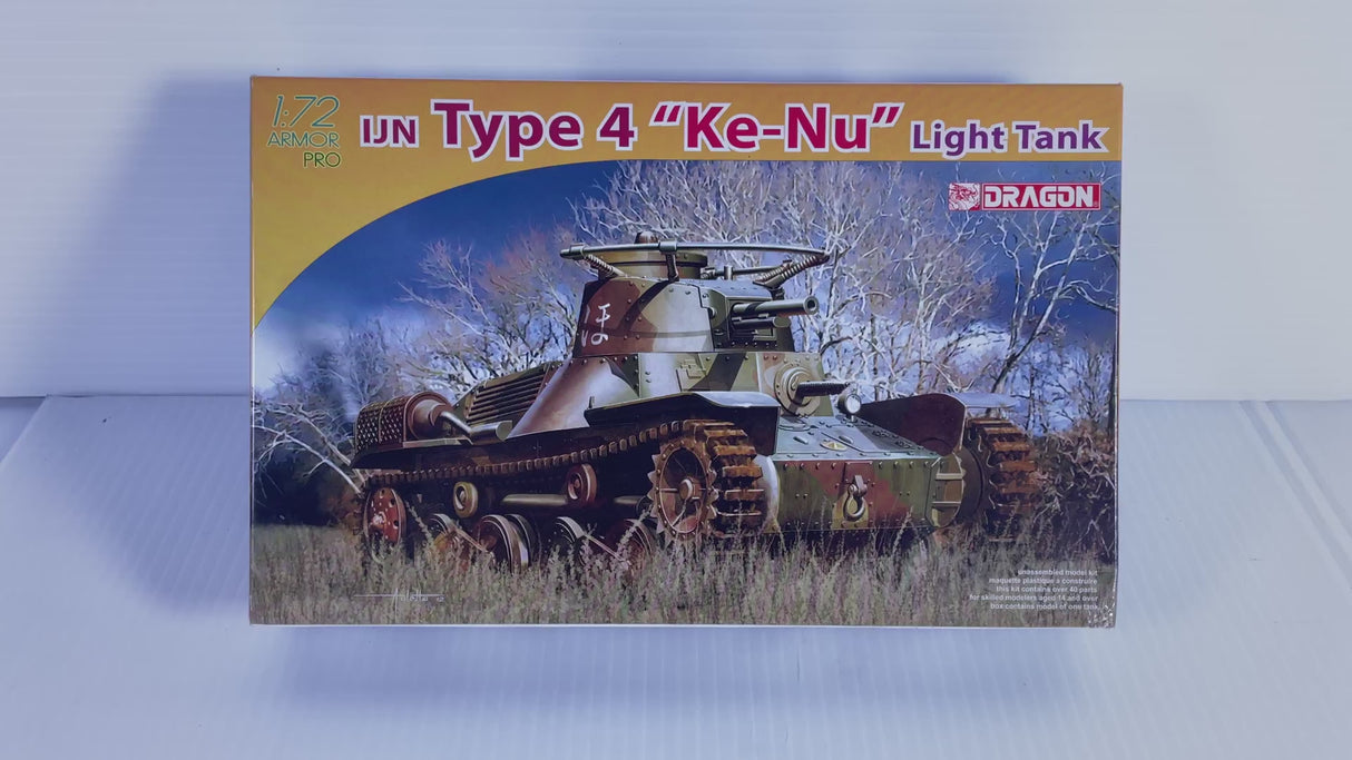 IJN Type 4 "Ke-Nu" Light Tank 1:72 | 7404 | Dragon