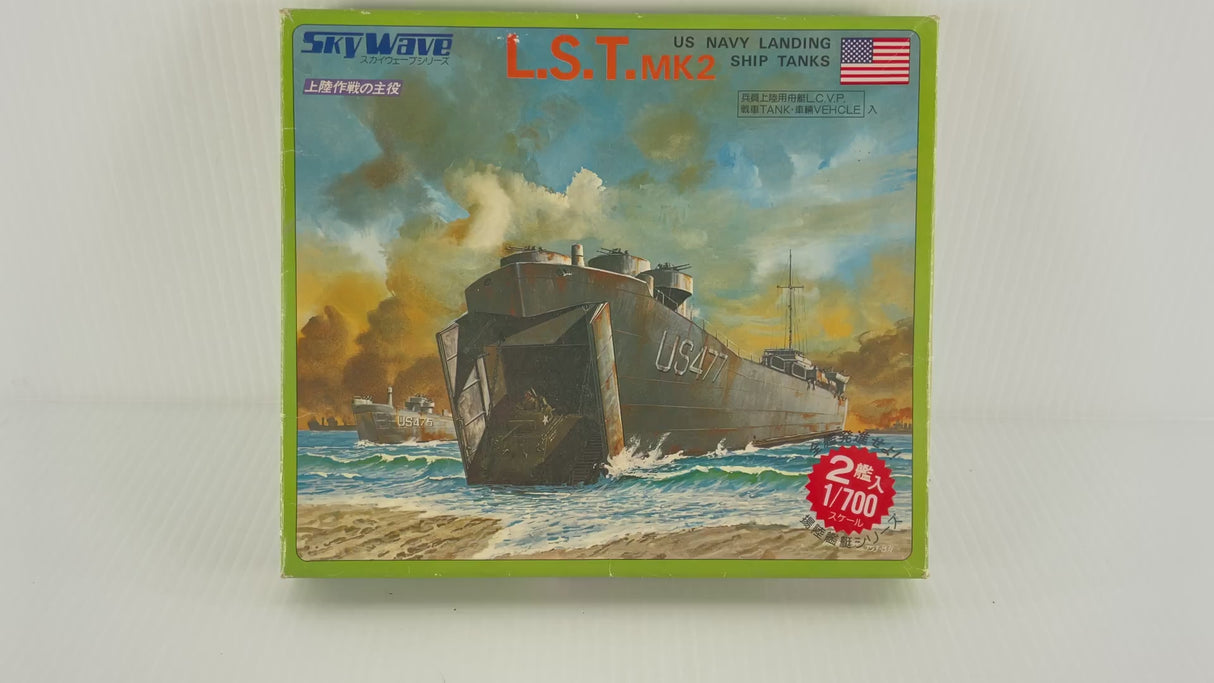 US Navy Landing Ship Tanks L.S.T. Mk2 1:700 | SW-700 | Needs Brand Review