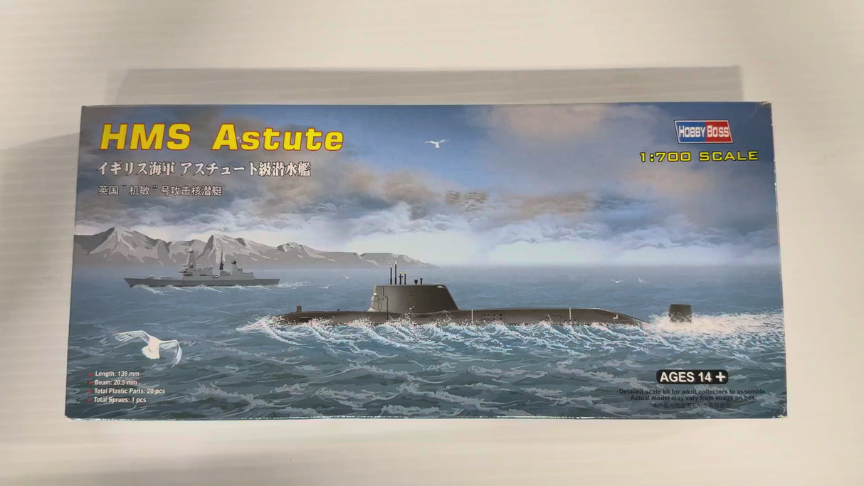 HMS Astute 1:700 | 87022 | Hobby Boss