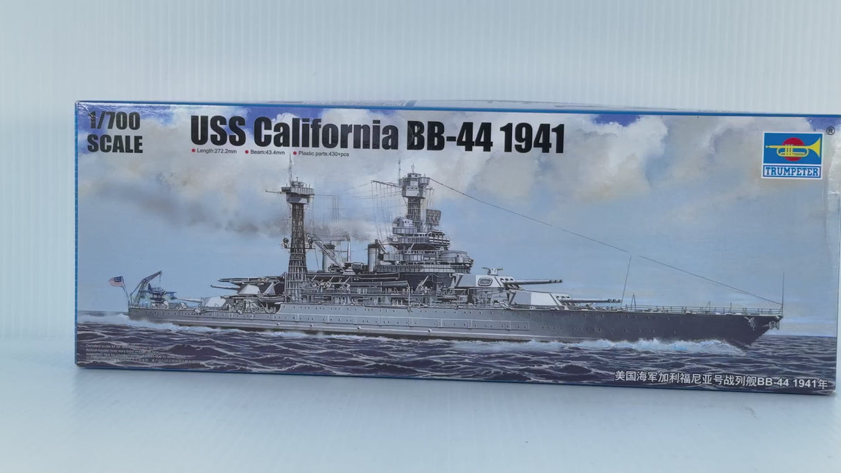 USS California BB-44 1941 1:700 | 02286 | Trumpeter