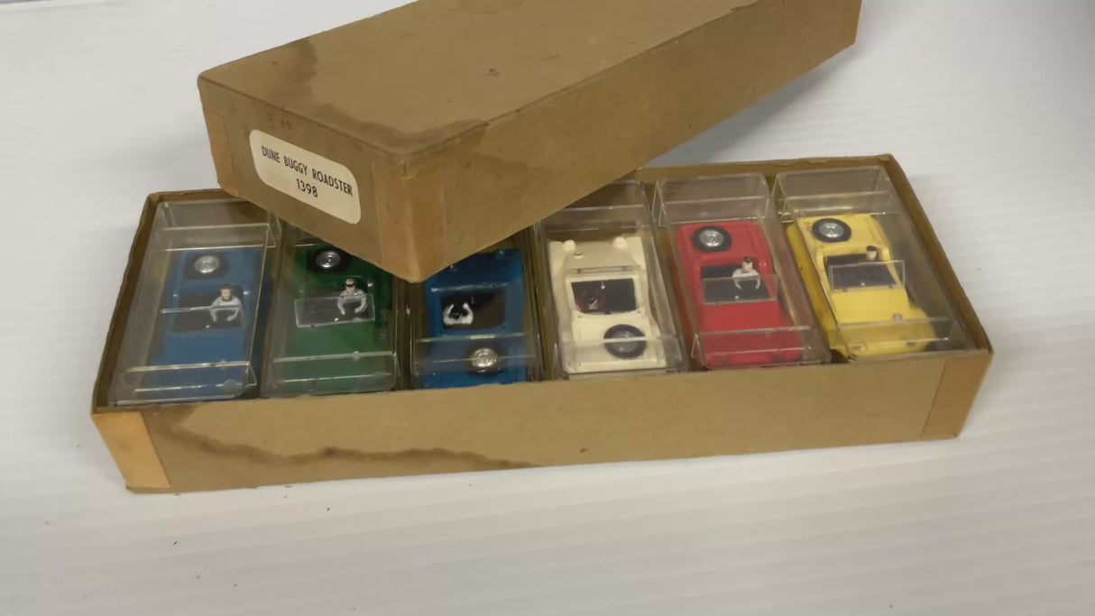 Aurora AFX-ThunderJet  Box of 6 Dune Buggy Roadsters  | 1398 | Aurora - AFX- Model Motoring