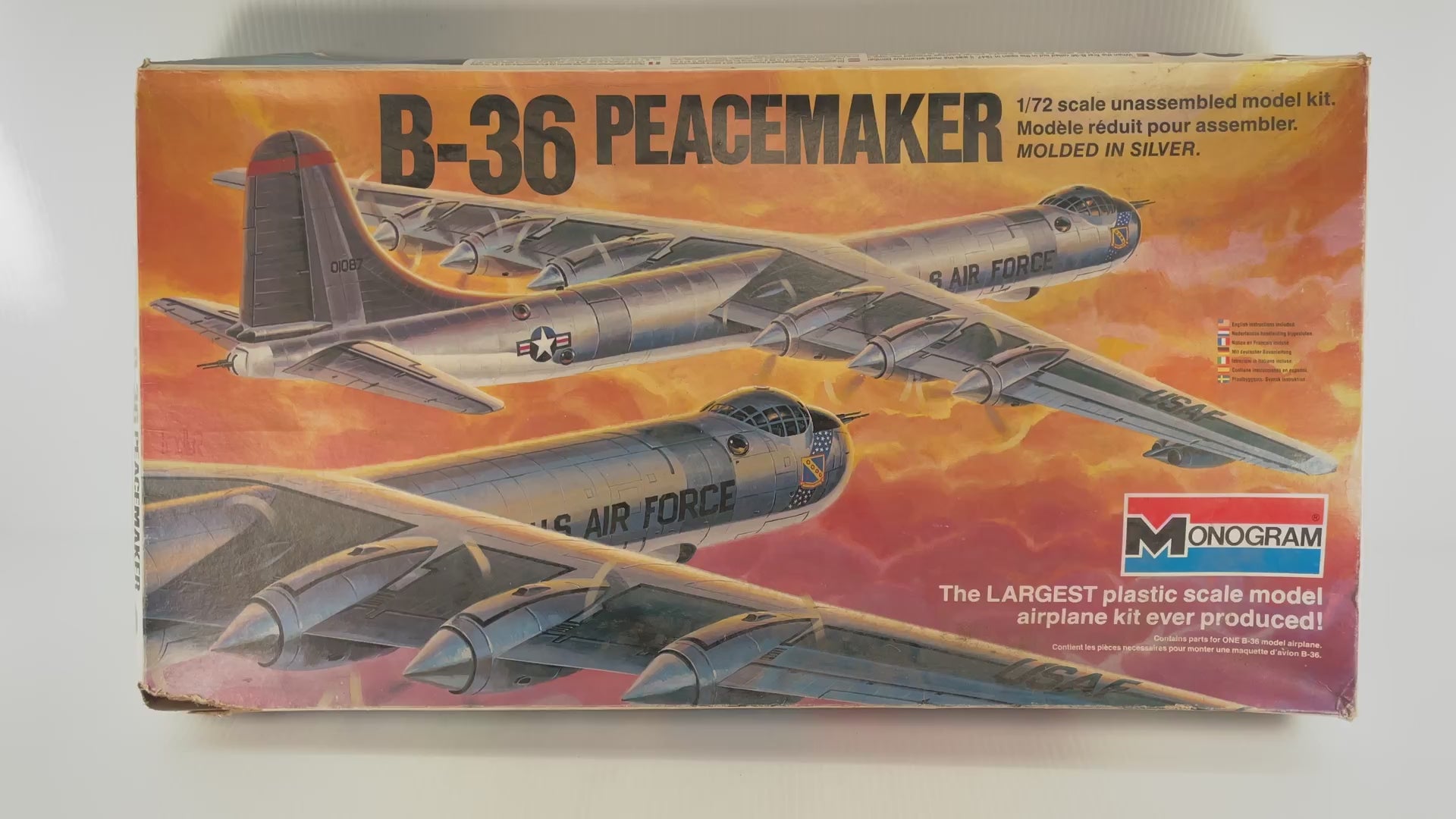 B-36 Peacemaker 1:72 | 5703 | Monogram – ProTinkerToys.com