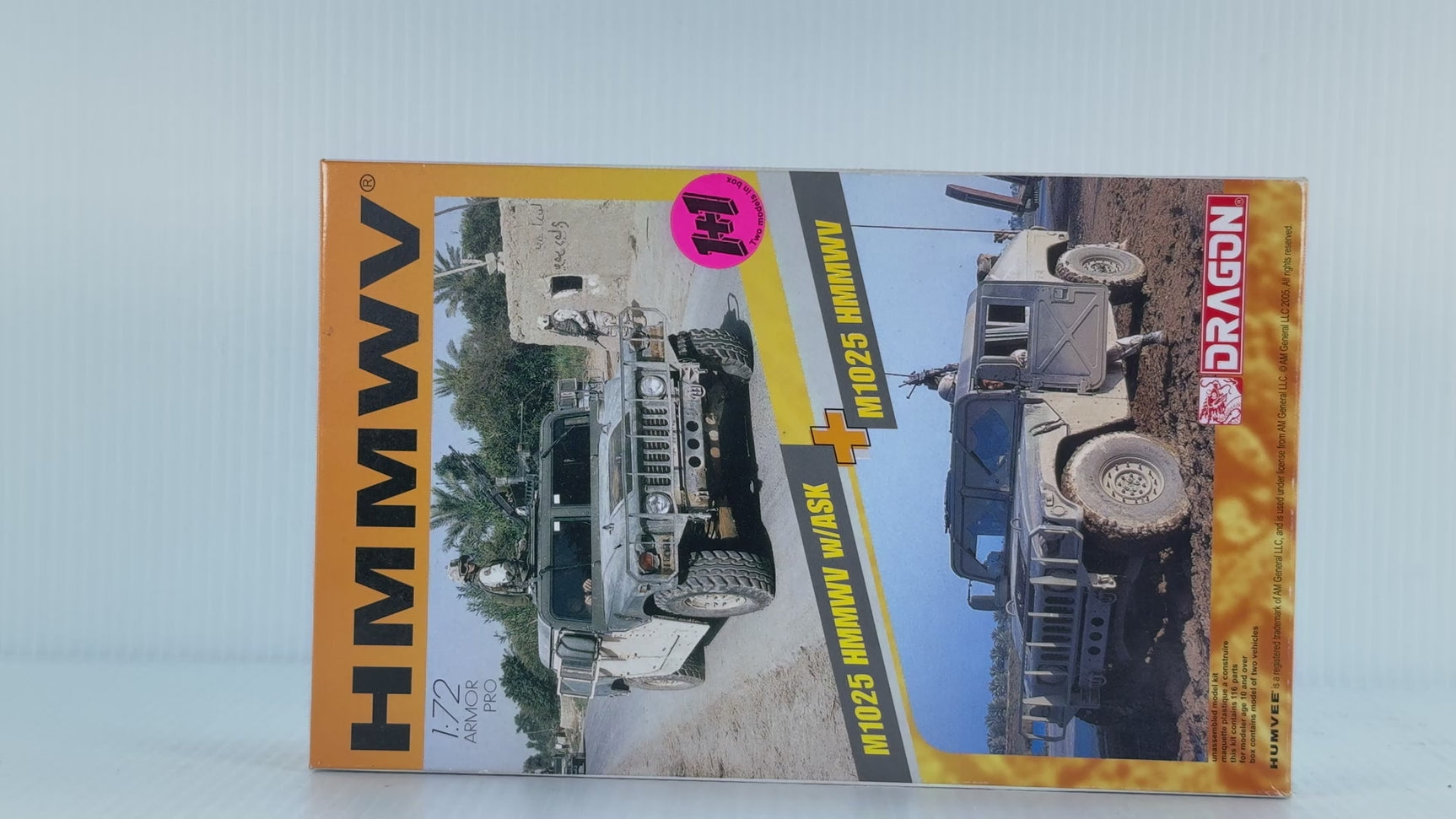 M1025 HMMWV w/ASK 1:72 | PENDING-87222001-07031238-C084 | Dragon