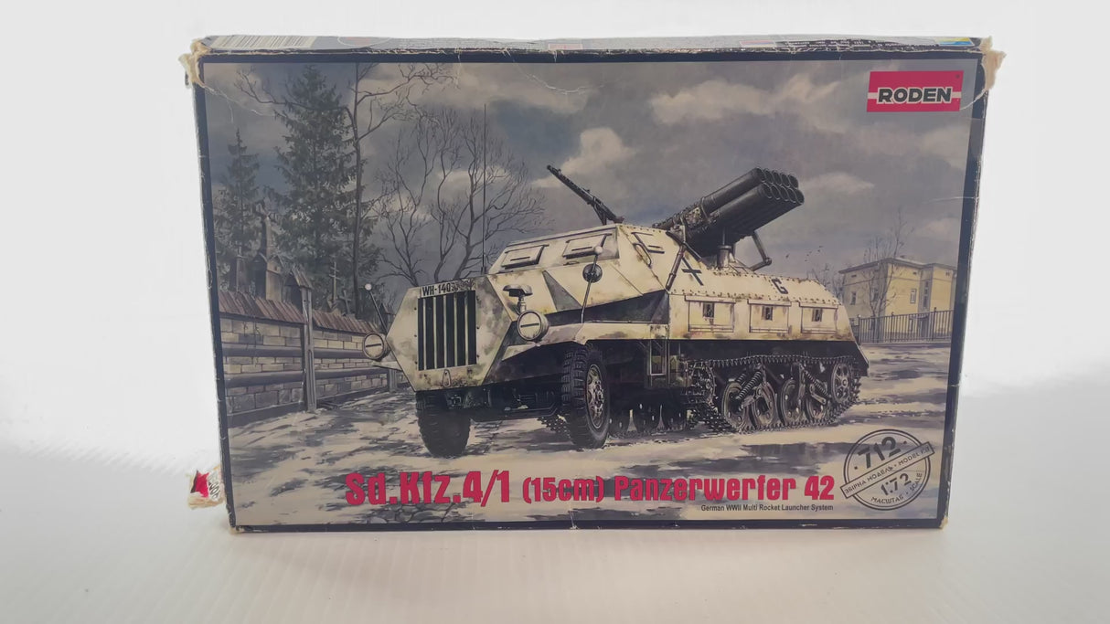 Sd.Kfz.4/1 (15cm) Panzerwerfer 42 1:72 | 712 | Roden