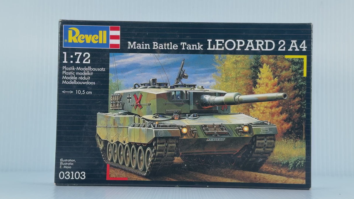 Main Battle Tank Leopard 2 A4 1:72 | 03103 | Revell