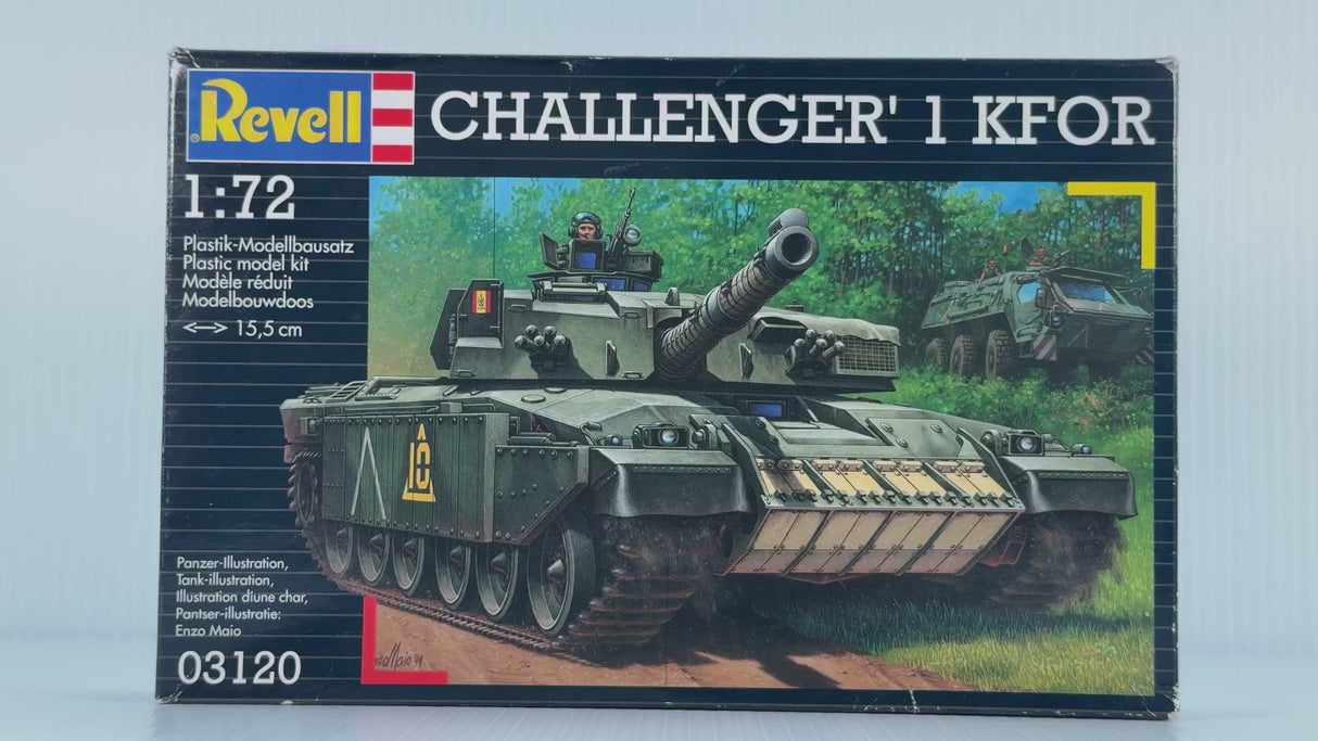 Challenger 1 KFOR 1:72 | 03120 | Revell