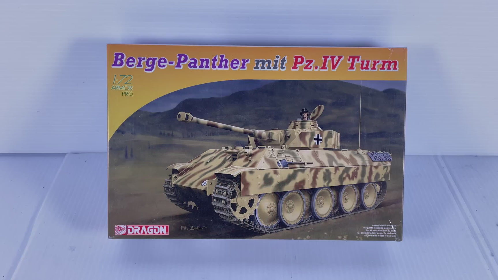 Berge-Panther mit Pz.IV Turm 1:72 | 7508 | Dragon