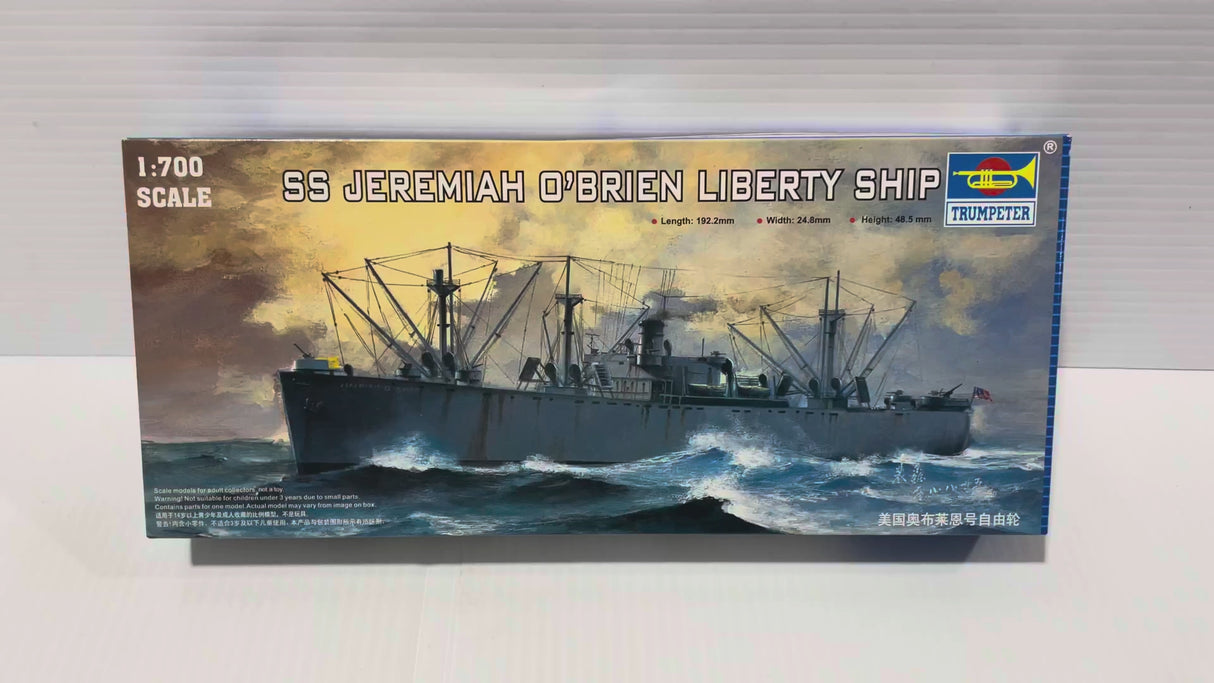 SS Jeremiah O'Brien Liberty Ship 1:700 | PENDING-IMG-0183 | Trumpeter