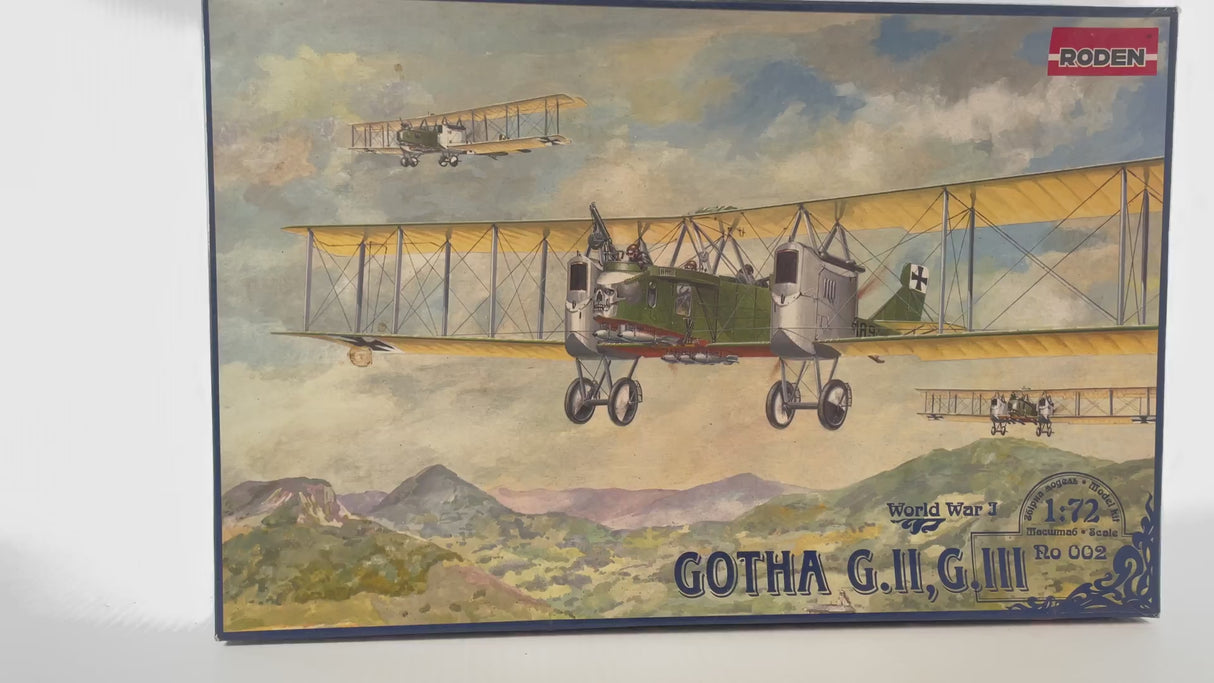 Gotha G.II, G.III 1:72 | P40002 | Roden