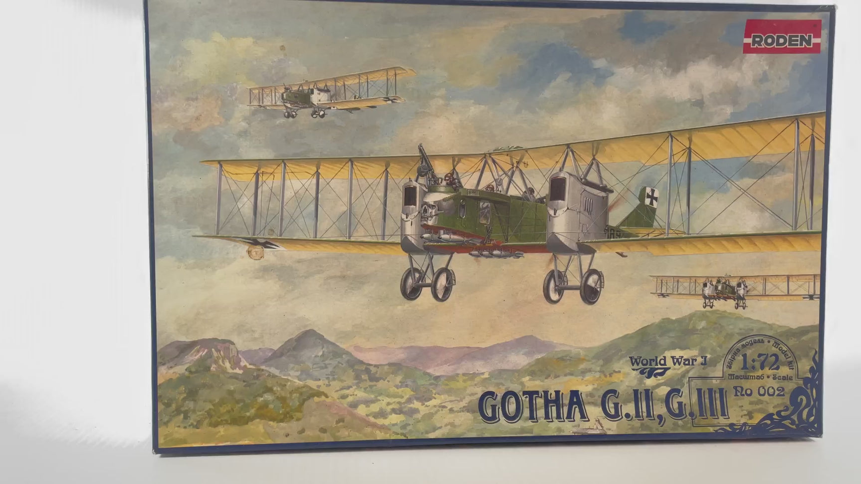 Gotha G.II, G.III 1:72 | P40002 | Roden