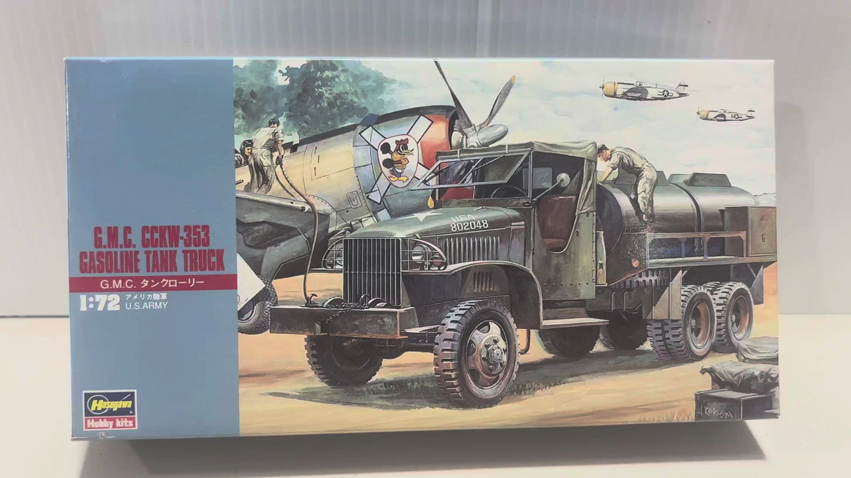 G.M.C. CCKW-353 Gasoline Tank Truck 1:72 | 31121 | Hasegawa