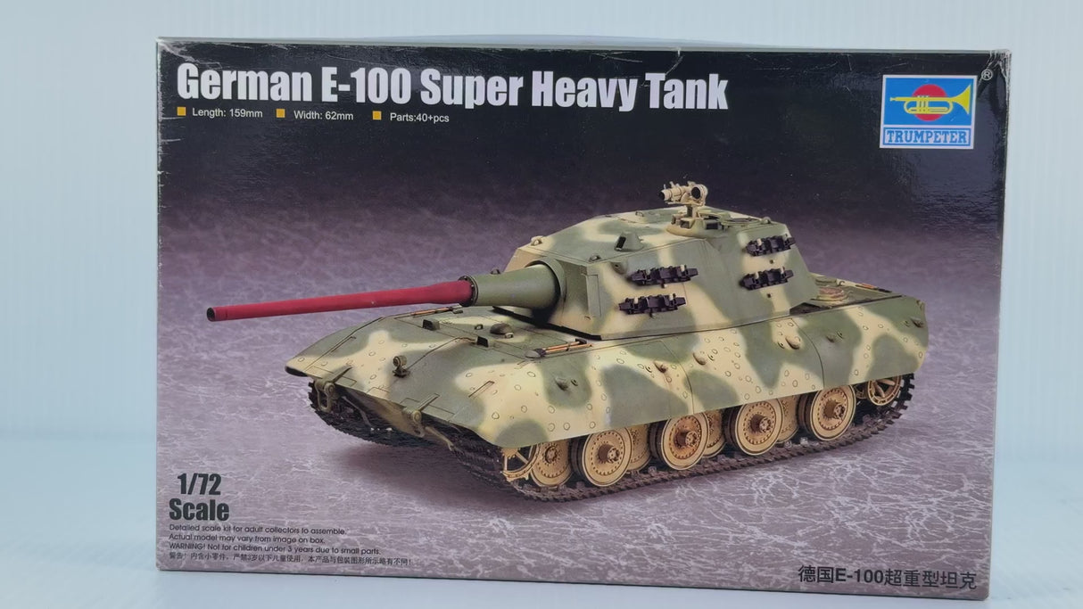 German E-100 Super Heavy Tank 1:72 | 003100 | Trumpeter