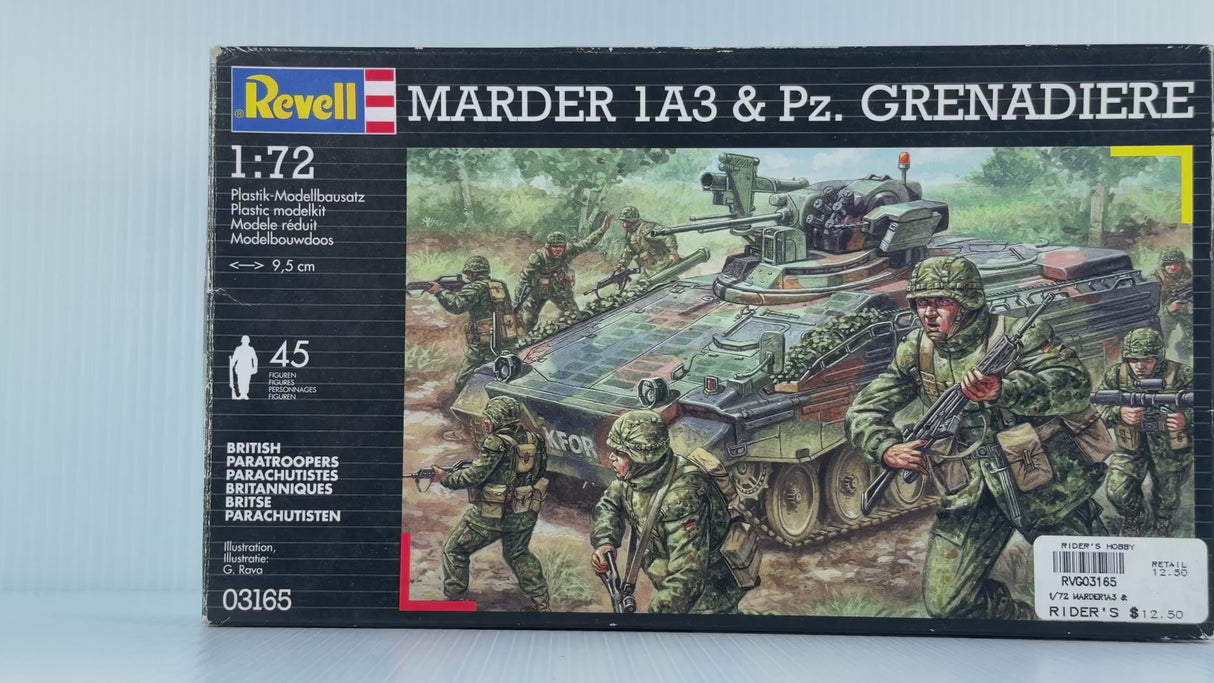 Marder 1A3 & Pz. Grenadiere 1:72 | 03165 | Revell