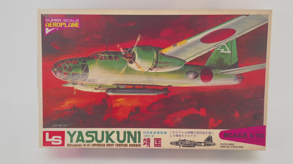 Yasukuni Mitsubishi Ki-67 Japanese Navy Torpedo Bomber | 067 | Needs Brand Review