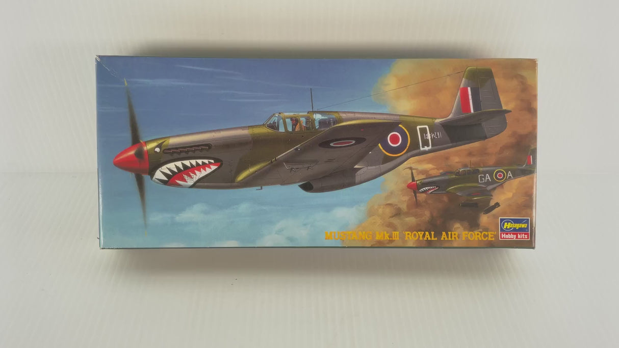 Mustang Mk.III Royal Air Force 1:72 | SP121 | Hasegawa