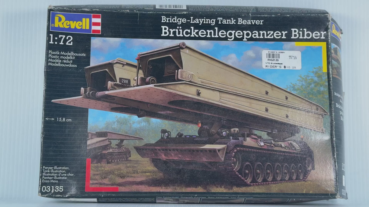 Bridge-Laying Tank Beaver / Br fcckenlegepanzer Biber 1:72 | 03135 | Revell