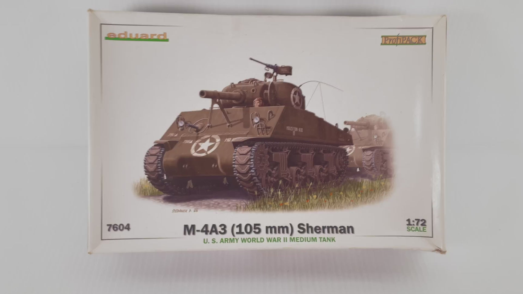 M-4A3 (105 mm) Sherman 1:72 | 7604 | Needs Brand Review