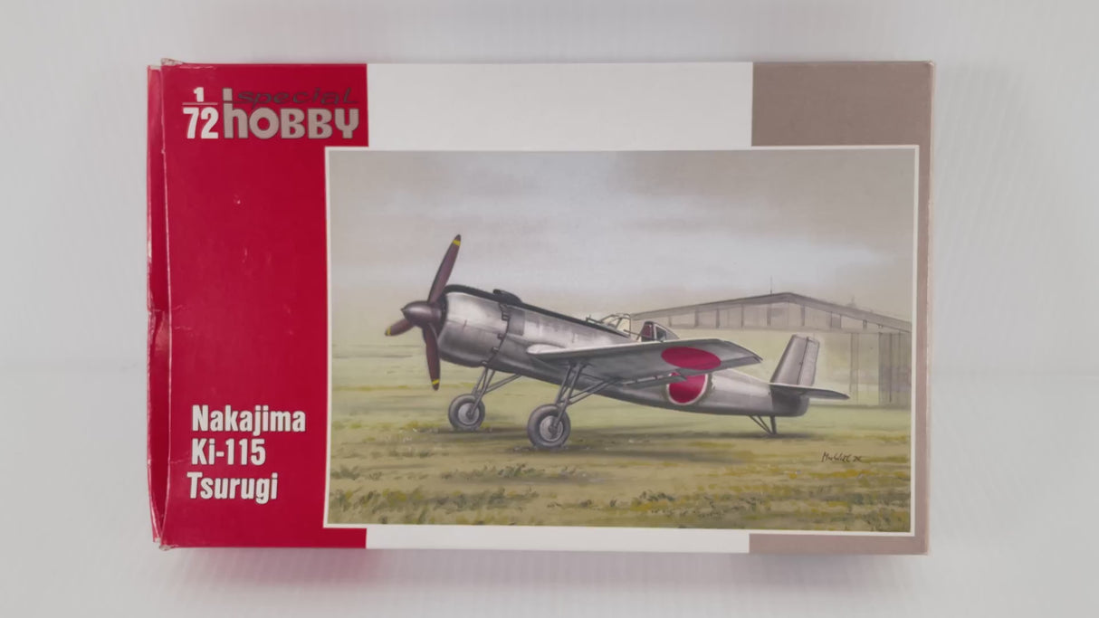 Nakajima Ki-115 Tsurugi 1:72 | SH72198 | Needs Brand Review