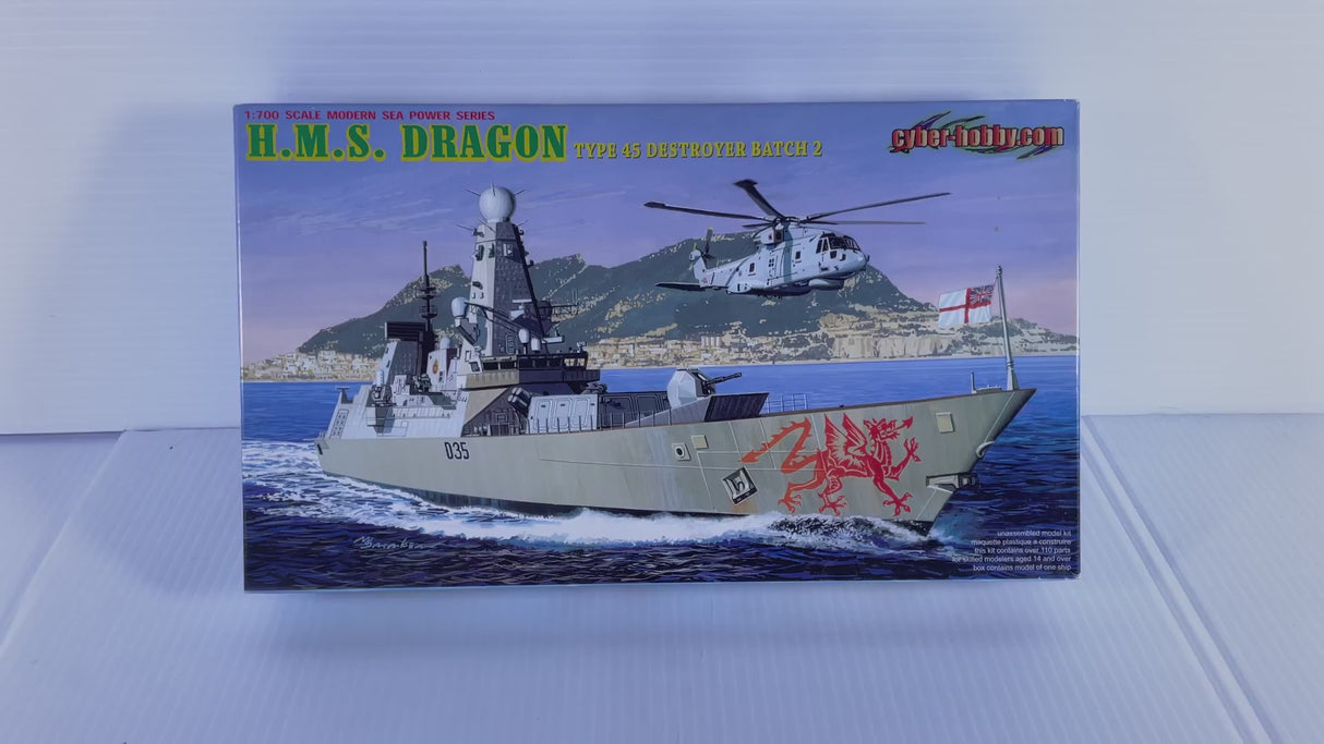 H.M.S. Dragon Type 45 Destroyer Batch 2 1:700 | PENDING-1692001-07031209-C041 | Dragon