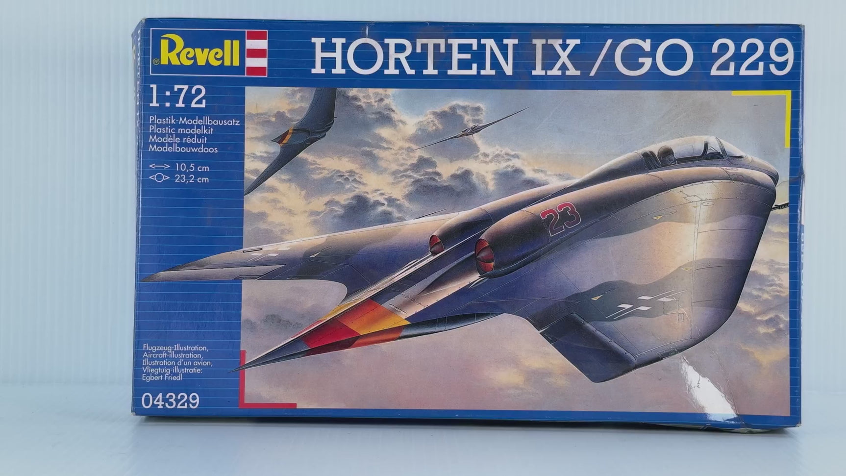 Horten IX / Go 229 1:72 | 04329 | Revell